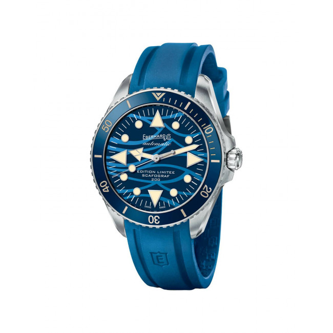 EBERHARD SCAFOGRAF 200 ED. LIMITATA ONDE BLEUE 41046 CA2C