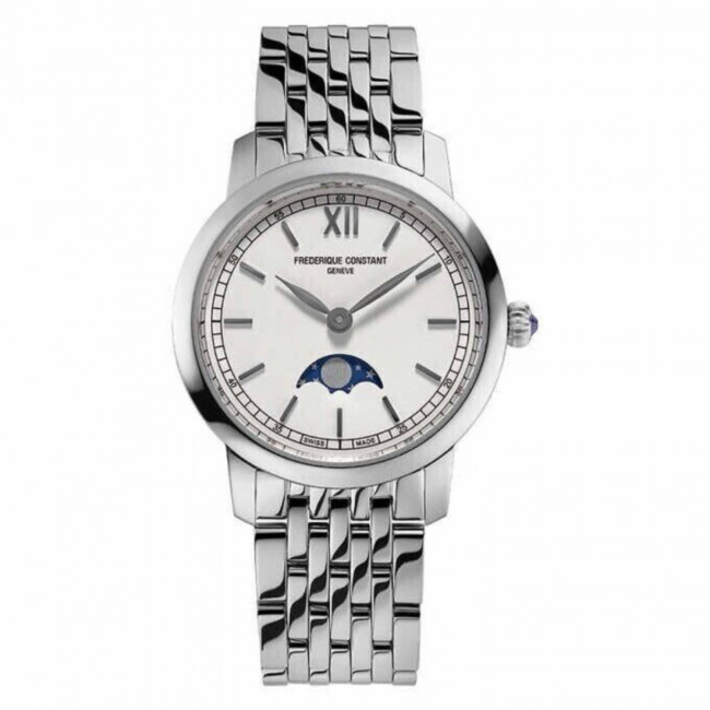 FREDERIQUE CONSTANT CLASSIC SLIMLINE LADIES MOONPHASE FC-206W1S6B