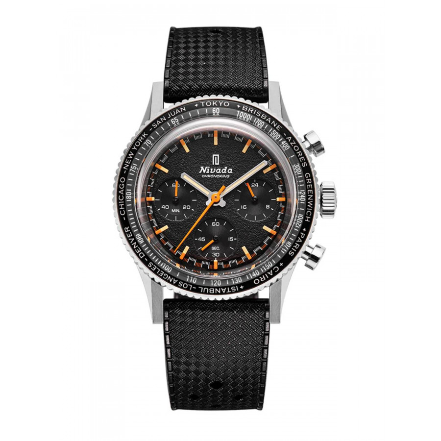 NIVADA GRENCHEN CHRONOKING INTER BEZEL GMT