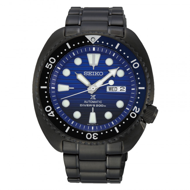 SEIKO PROSPEX TURLE SAVE THE OCEAN BLACK