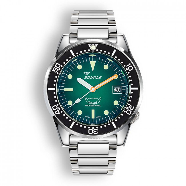 SQUALE 1521 GREEN RAY BRACELET 1521PROFGRSQ20L