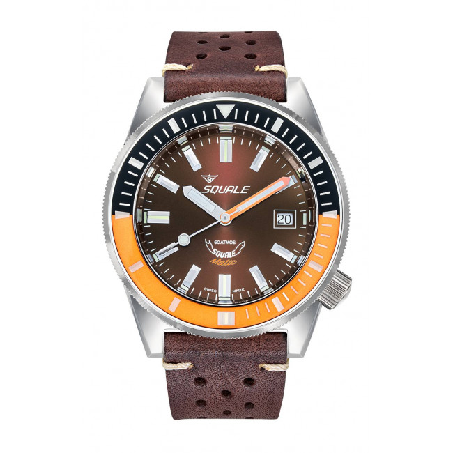 SQUALE MATIC CHOCOLATE LEATHER MATICXSD.PTS