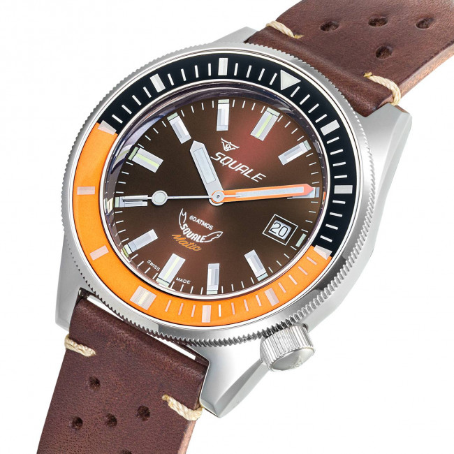 SQUALE MATIC CHOCOLATE LEATHER MATICXSD.PTS