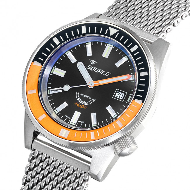 SQUALE MATIC SATIN ORANGE MESH MATICXSC.ME22