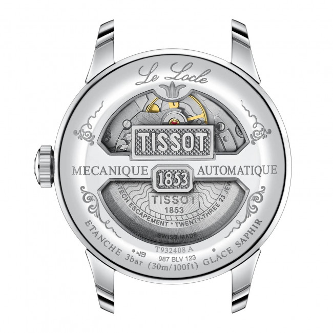 TISSOT LE LOCLE COSC 39 MM T9324084103300